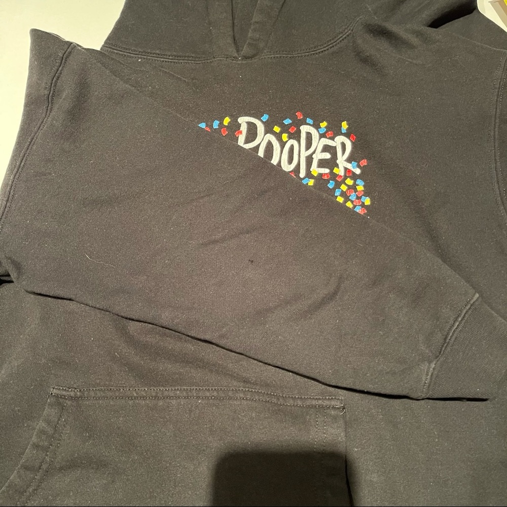 RIOT SOCIETY Hoodie sweater black for kids size XL - Picture 8 of 14